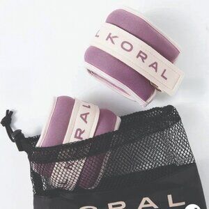Koral Ankle Weights Brand New. 1lb each